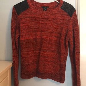 Orange sweater from H&M